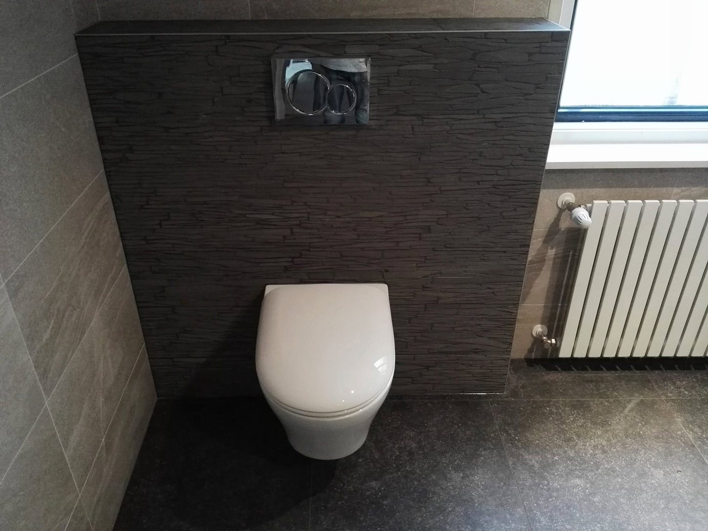 Toiletrenovatie – eigen projectfoto Klusbedrijf Ceasar